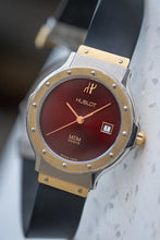 Load image into Gallery viewer, Ladies Hublot Classic MDM 1390 - 18K Gold + Stainless -Striking Red Dial
