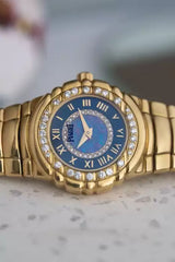 Ladies Piaget Tanagra 18K Yellow Gold 16033 M 401 D - Opal Diamond Dial- 86 Gram