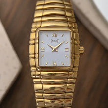 Load image into Gallery viewer, Ladies Piaget Tanagra 18K Yellow Gold 6051 M 401 D -White Roman Numeral- 88 Gram

