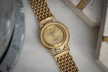 Load image into Gallery viewer, Ladies Rolex Cellini 18k Yellow Gold 5188 Diamond lugs Roman Numeral Dial
