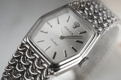 Ladies Rolex Orchid solid 18K White Gold 2683 - With box