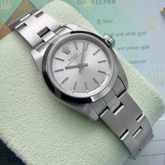 Ladies Rolex Oyster Perpetual 76080 - Box Papers - Stickered!