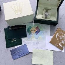 Load image into Gallery viewer, Ladies Rolex Oyster Perpetual 76080 - Box Papers - Stickered!
