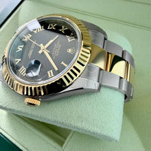 Load image into Gallery viewer, NOS UNWORN - 41mm Rolex Datejust II 116333 &nbsp;Black Dial - Box + Papers - Stickers

