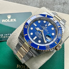 Load image into Gallery viewer, Near New Rolex Submariner 126613 Two Tone Blue dial 126613LB - Box + Papers
