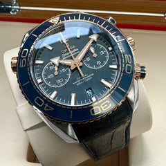 Omega 44 mm Planet Ocean 600M Blue dial 215.23.46.51.03.001 Sedna Gold - Box