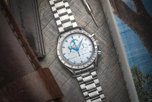 Load image into Gallery viewer, Omega Broad Arrow Moonphase Speedmaster Stainless Steel 3575.20
