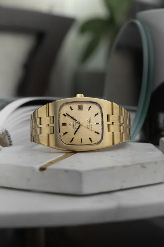 Omega Constellation 18k Solid Yellow Gold 166.059 – Stunning! 143 grams