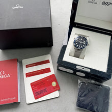 Load image into Gallery viewer, Omega Seamaster 21030422003002 &nbsp;Box + papers - James Bond 60th Anniversary

