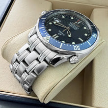 Load image into Gallery viewer, Omega Seamaster 300 Blue Dial 40th Anniversary - 25378000 - 007 James Bond
