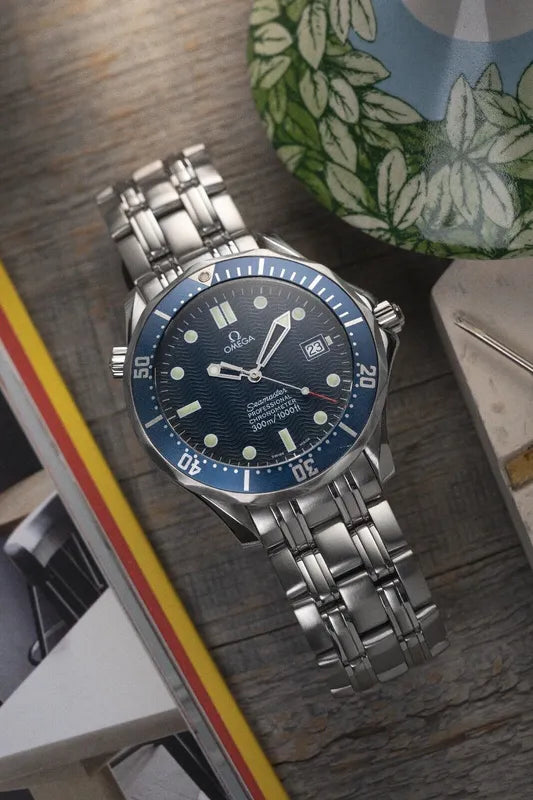 Omega Seamaster 300 Blue Wave dial 2531.80 - Automatic - Serviced