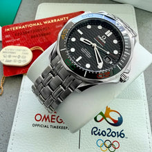 Load image into Gallery viewer, Omega Seamaster 52230412001001 Box and Papers - 2016 Rio Olympics
