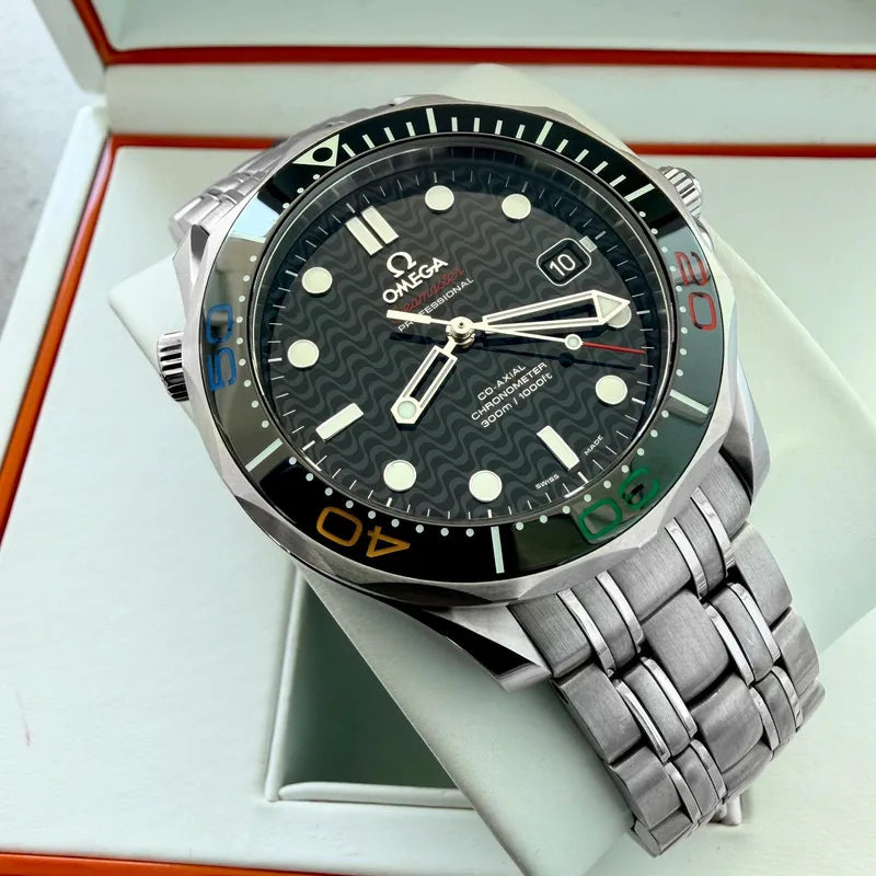 Omega Seamaster 52230412001001 Box and Papers - 2016 Rio Olympics