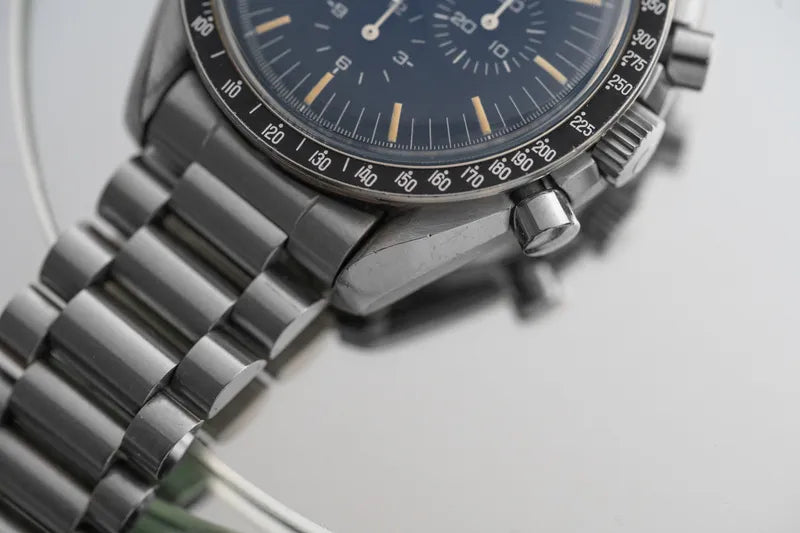 Omega Speedmaster 145022 1450 808 bracelet and 861 movement -Blue Hesalite