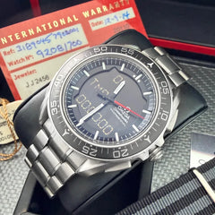 Omega Speedmaster Skywalker X-33 Titanium Chronograph 31890457901001 = Box Paper