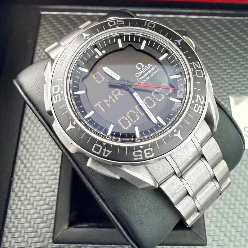 Omega Speedmaster Skywalker X-33 Titanium Chronograph 31890457901001 = Box Paper
