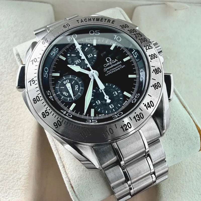 Omega Speedmaster Split‑Seconds Chronograph 35405000 dial – Box / Papers