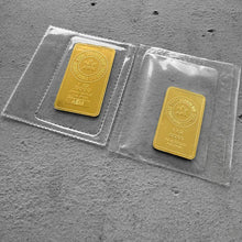 Load image into Gallery viewer, RARE Vintage Royal Canadian Mint RCM 1 oz Gold Bar .9999 1oz - Early small type
