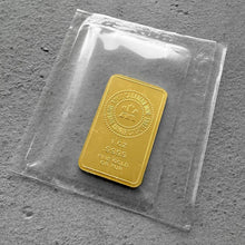 Load image into Gallery viewer, RARE Vintage Royal Canadian Mint RCM 1 oz Gold Bar .9999 1oz - Early small type
