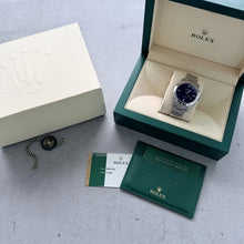 Load image into Gallery viewer, Rolex 39mm Oyster Perpetual 114300 Oyster Blue dial – Box / Papers
