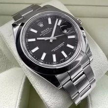 Load image into Gallery viewer, Rolex 41mm Datejust Black Dial 116300 – Box and Papers - Serviced
