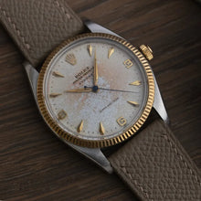 Load image into Gallery viewer, Rolex 5505 Two Tone Gold + Stainless - Tropical Patina Honey Comb Dial- Everest
