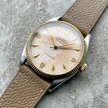 Load image into Gallery viewer, Rolex 5505 Two Tone Gold + Stainless - Tropical Patina Honey Comb Dial- Everest
