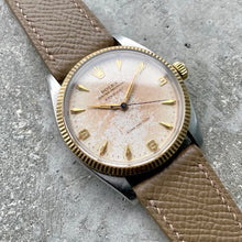 Load image into Gallery viewer, Rolex 5505 Two Tone Gold + Stainless - Tropical Patina Honey Comb Dial- Everest
