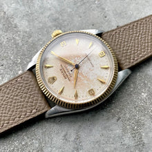 Load image into Gallery viewer, Rolex 5505 Two Tone Gold + Stainless - Tropical Patina Honey Comb Dial- Everest
