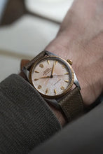 Load image into Gallery viewer, Rolex 5505 Two Tone Gold + Stainless - Tropical Patina Honey Comb Dial- Everest
