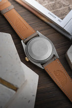 Load image into Gallery viewer, Rolex 5505 Two Tone Gold + Stainless - Tropical Patina Honey Comb Dial- Everest
