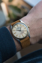 Load image into Gallery viewer, Rolex 5505 Two Tone Gold + Stainless - Tropical Patina Bullseye Dial- Everest
