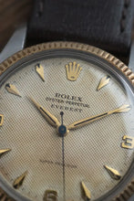 Load image into Gallery viewer, 35mm Rolex 5505 Two Tone Gold + Stainless - Tropical Patina Honey Comb Dial- Everest&nbsp;
