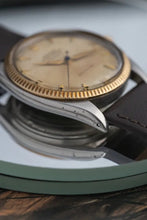 Load image into Gallery viewer, 35mm Rolex 5505 Two Tone Gold + Stainless - Tropical Patina Honey Comb Dial- Everest&nbsp;
