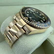 Load image into Gallery viewer, Rolex GMT Master 18k Solid Yellow Gold 116718 with Box
