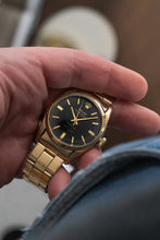 Load image into Gallery viewer, Rolex Meritus Black Dial 6594 - 1030 Butterfly Movement for 6542 Serviced
