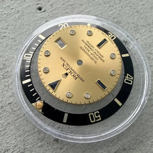 Load image into Gallery viewer, Rolex Oyster Perpetual - Two Tone Submariner - Serti Diamond Dial - 16613 16618
