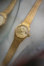 Load image into Gallery viewer, Rolex President 18k Solid Yellow Gold 6700 – Mesh bracelet with Zephyr Dial

