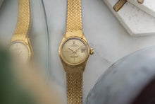 Load image into Gallery viewer, Rolex President 18k Solid Yellow Gold 6700 – Mesh bracelet with Zephyr Dial
