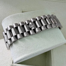 Load image into Gallery viewer, Rolex President Solid 18k White Gold Box + Booklets - Unpolished + Extra dial
