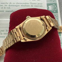 Load image into Gallery viewer, Rolex President Solid Gold 6917 Box + Papers Unpolished- Stunning Lapis Dial
