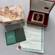 Load image into Gallery viewer, Rolex President Solid Gold 6917 Box + Papers Unpolished- Stunning Lapis Dial
