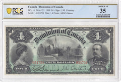 1900 $4 Dominion of Canada DC-16 PCGS VF 35