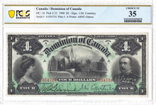 Load image into Gallery viewer, 1900 $ 4 Dollar Dominion of Canada DC-16 - PCGS Choice VF 35
