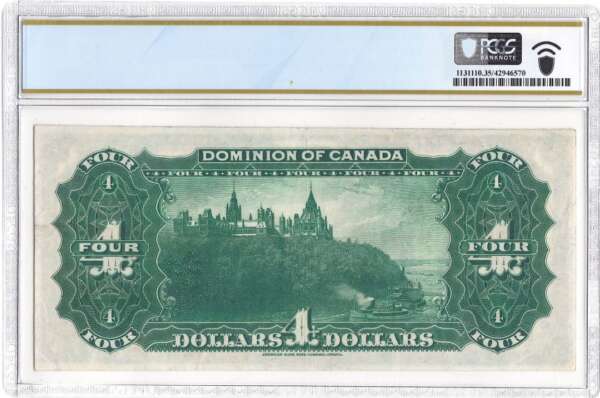 1900 $ 4 Dollar Dominion of Canada DC-16 - PCGS Choice VF 35