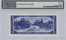 Load image into Gallery viewer, 1954 Bank of Canada $5 Devil Face - PMG Gem UNC-66 EPQ
