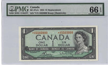 Load image into Gallery viewer, 1954 Canada $1 Replacement *V/V - Incredibly Rare

