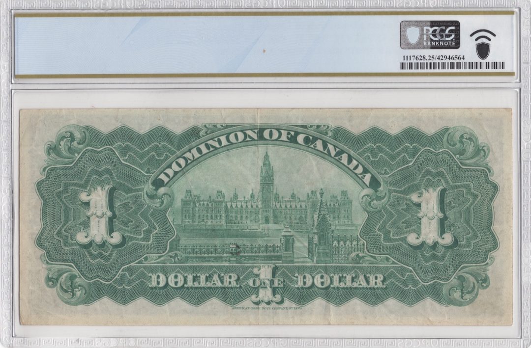 1887 $2 Dominion of Canada DC-11 PCGS VF  25