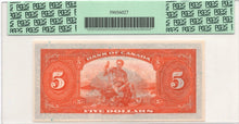 Load image into Gallery viewer, 1935 $5 Bank of Canada Note English Specimen BC-6S - UNC-66PPQ
