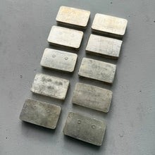 Load image into Gallery viewer, Set of 10 x 10 oz Engelhard Poured .999 Silver bar 10 Bars Total
